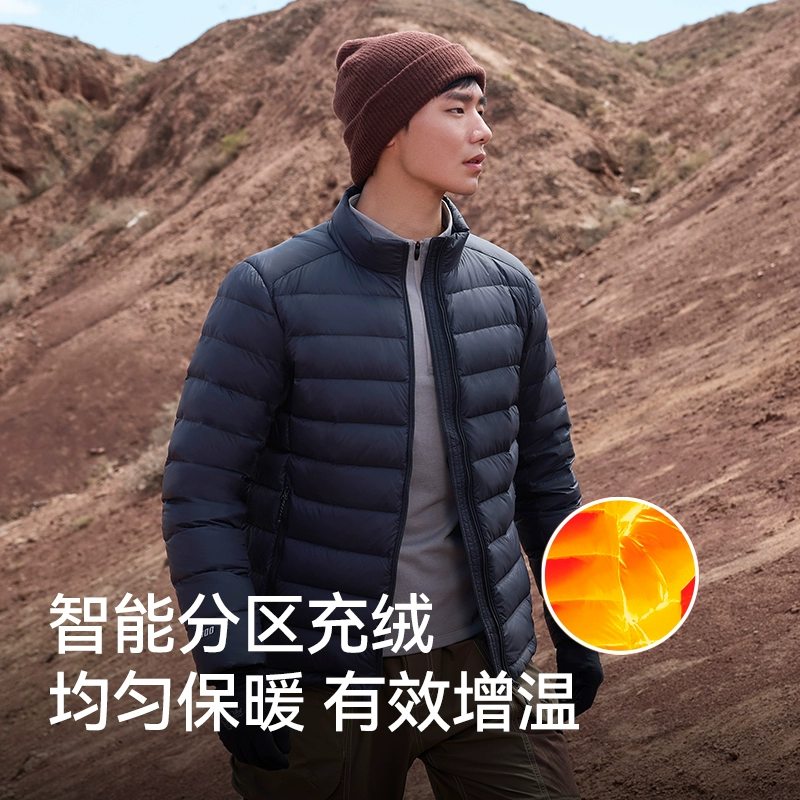 伯希和户外800蓬排骨羽绒服女鹅绒防风男冲锋衣内胆轻薄登山外套