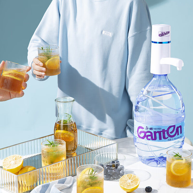 景田天然泉水4.6L*4大桶装整箱冲奶泡茶用水非矿泉水纯净水饮用水,淘宝优惠券,粉丝福利购,淘宝优惠卷