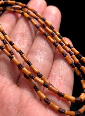 竹节橄榄核项链绳吊坠挂绳多款