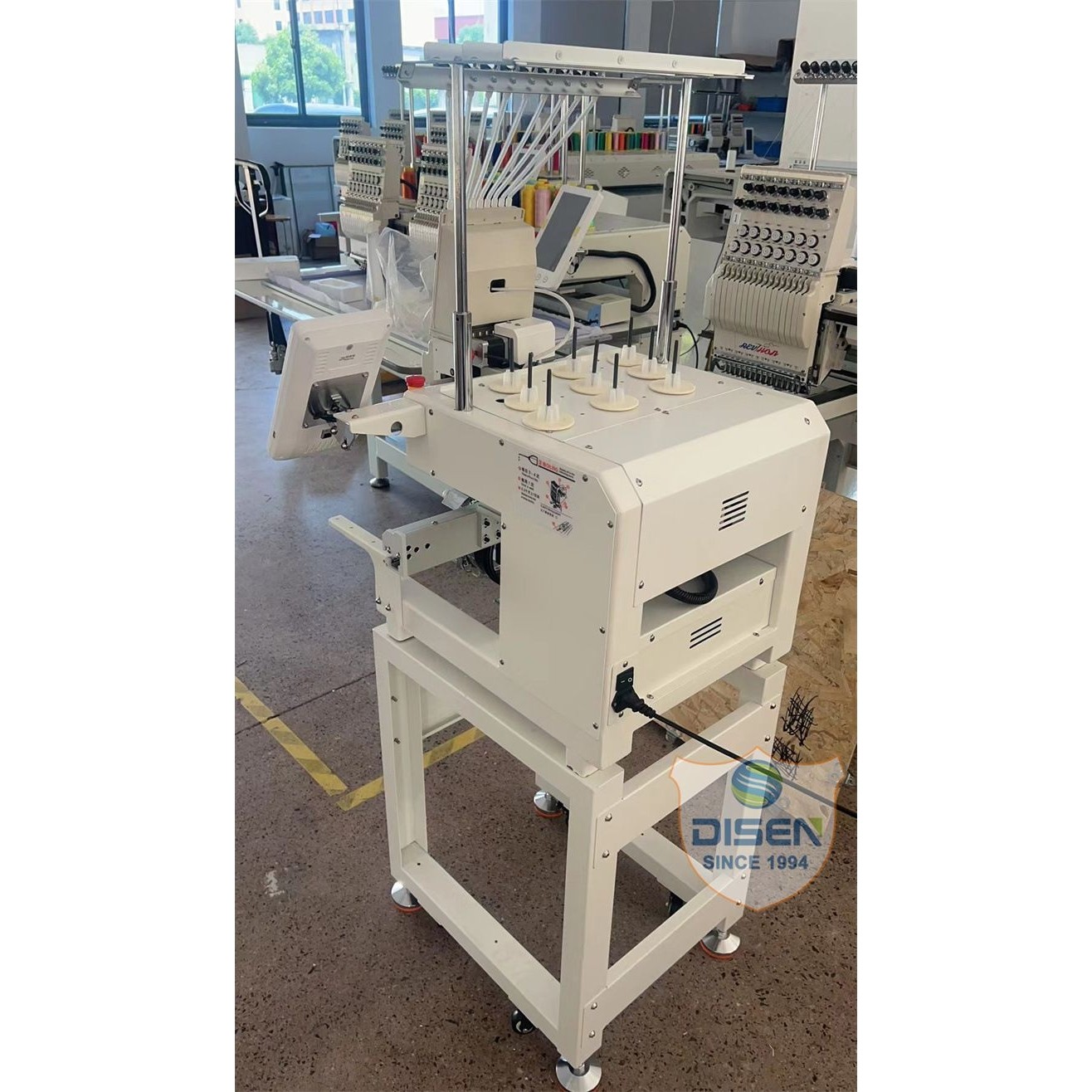 家用电脑绣花机绣字全自动绣花设备单头机9针小型帽子服装刺绣机,淘宝优惠券,粉丝福利购,淘宝优惠卷