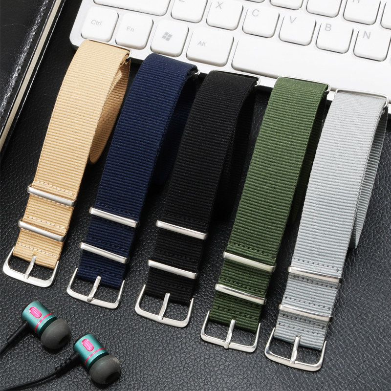 尼龙代用宝珀五十寻噚欧米茄手表带 曼琳美运动配件