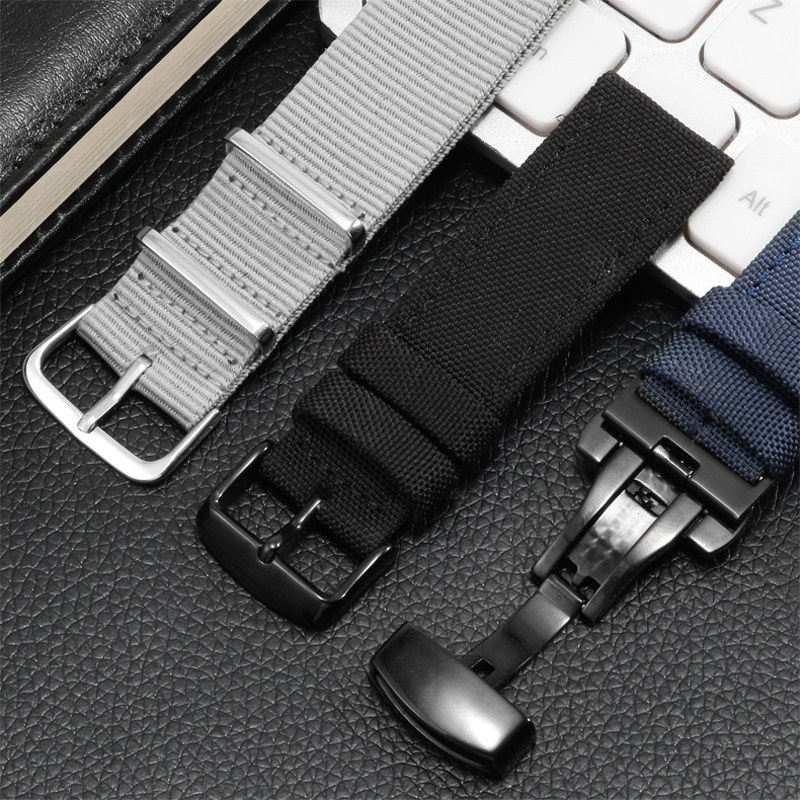 尼龙代用宝珀五十寻噚欧米茄手表带 曼琳美运动配件