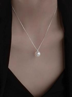 Chomelkinsey925纯银珍珠项炼2025新的高端可访问的豪华利基女性