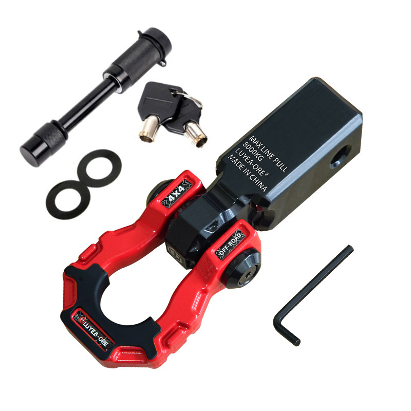 坦克300越野车改装锰碳钢拖车钩方口加强拖车臂后杠拖车球U型钩卸,淘宝优惠券,粉丝福利购,淘宝优惠卷