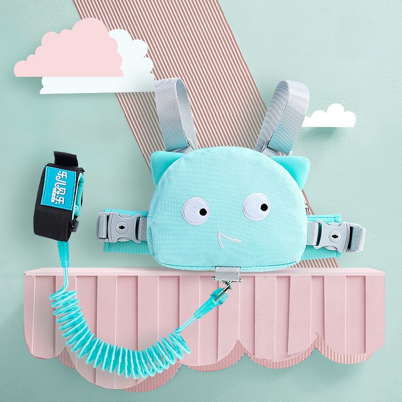 防走失宝宝背包儿童牵引绳小孩安全防丢男女小童书包遛娃神器带娃 - 图1