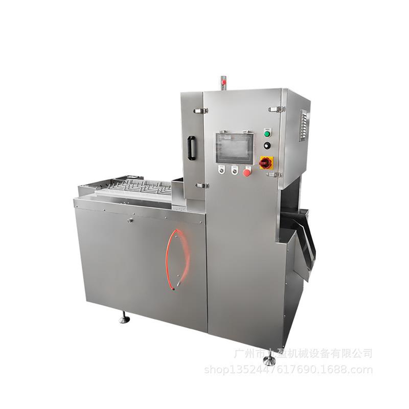 全自动多锯条锯骨机 数控版冷冻牛膝盖骨牛蹄切块机 牛窝骨切块机 - 图3