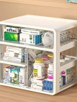 Japan Import MUJIE Drug Boxed Family Drawer Medicine Containing Cabinet of Domestic Medical Kits Medicine Kits