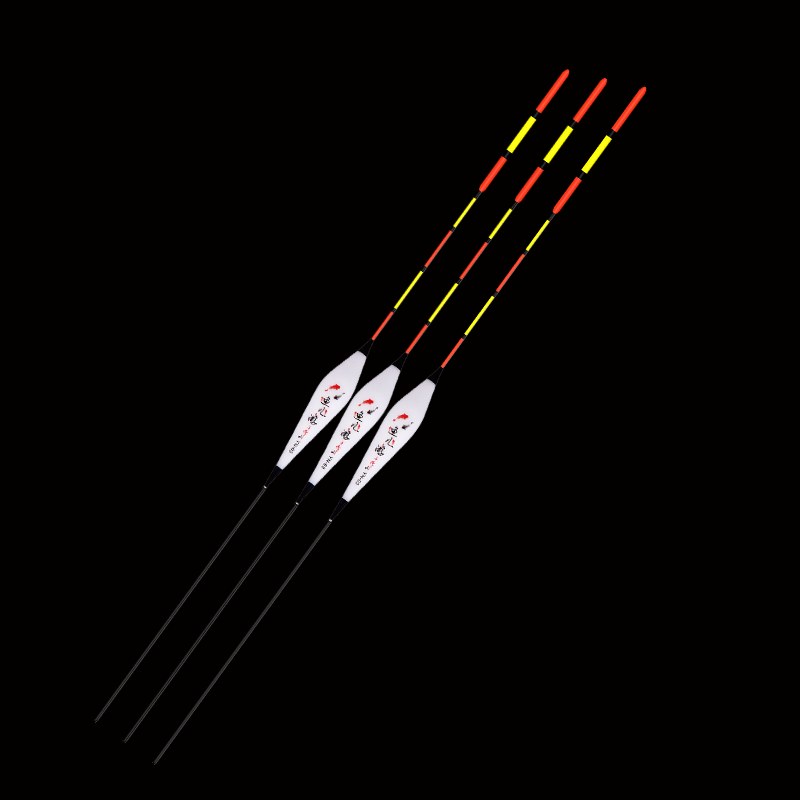 纳米鱼漂醒目浮漂细尾加粗鲫鱼漂罗非夜光漂高灵敏硬尾浅水渔漂 - 图0