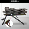 Dumbbell stool household multifunctional sit-ups board abdominal muscle sports fitness equipment foldable fitness chair bench press bench