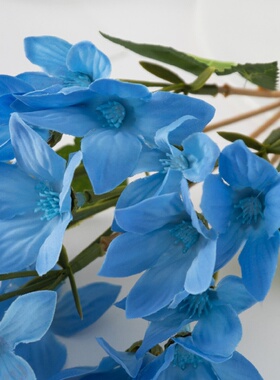 百花邦仿真三角玫花束 新年摆件装饰花 家居婚庆摄影道具假花