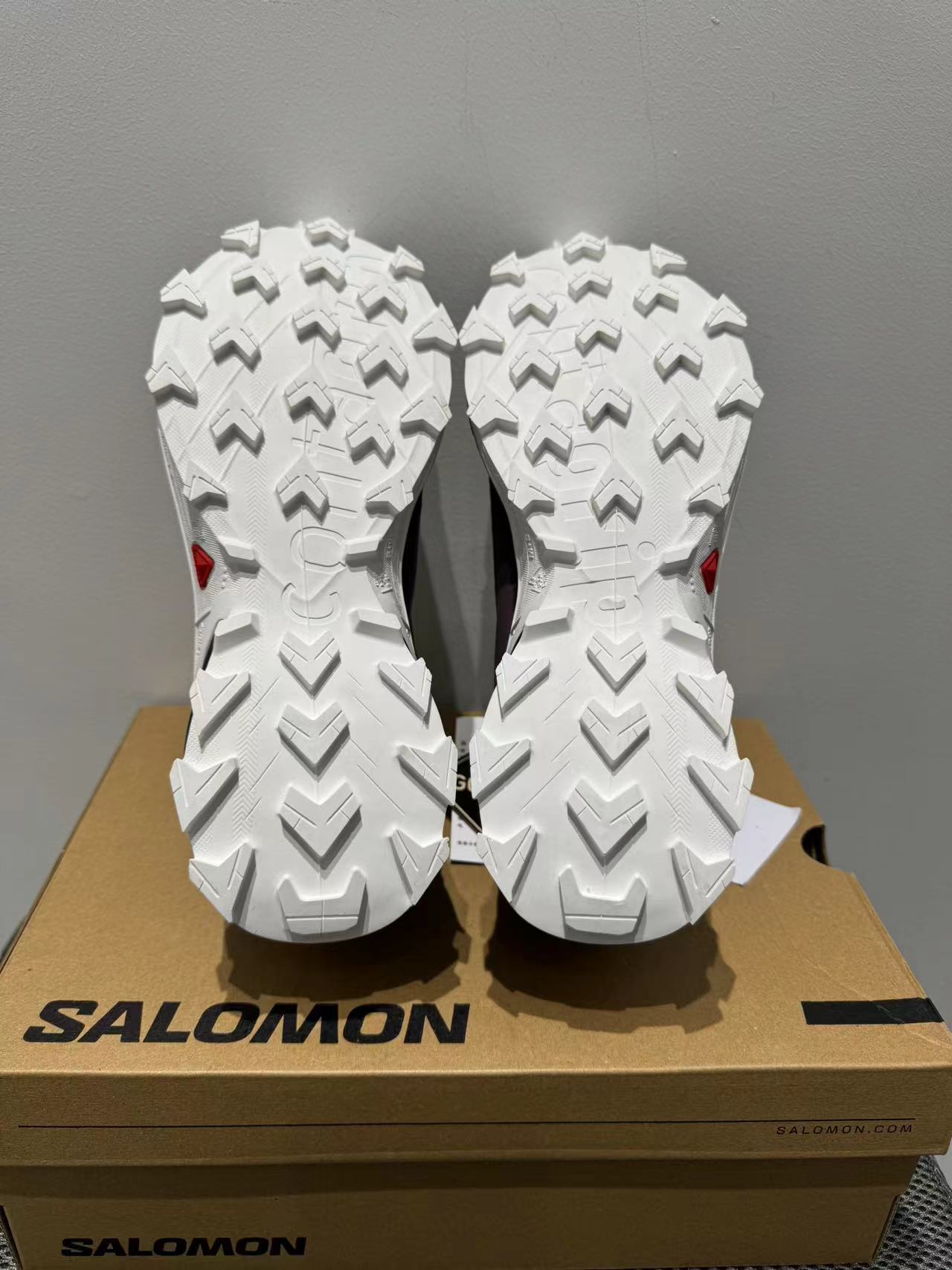 salomon萨洛蒙 ALPHACROSS 5 GTX防水抓地缓震女款越野鞋473110-图1