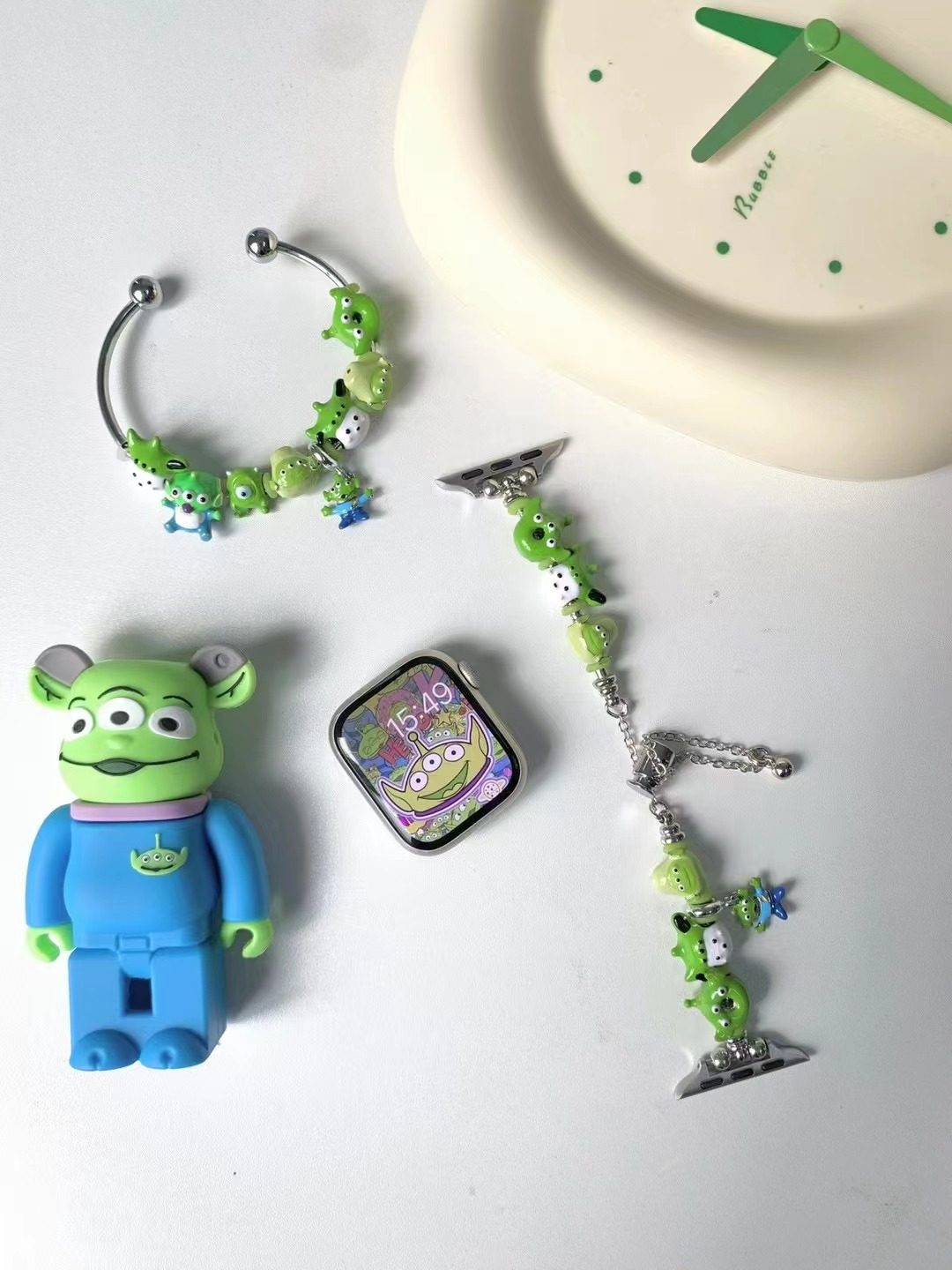 适用红米watch4表带新款多巴胺卡通串珠表链红米watch3代青春版个性小香风女表链学生Redmi3/2/1代表带,淘宝优惠券,粉丝福利购,淘宝优惠卷