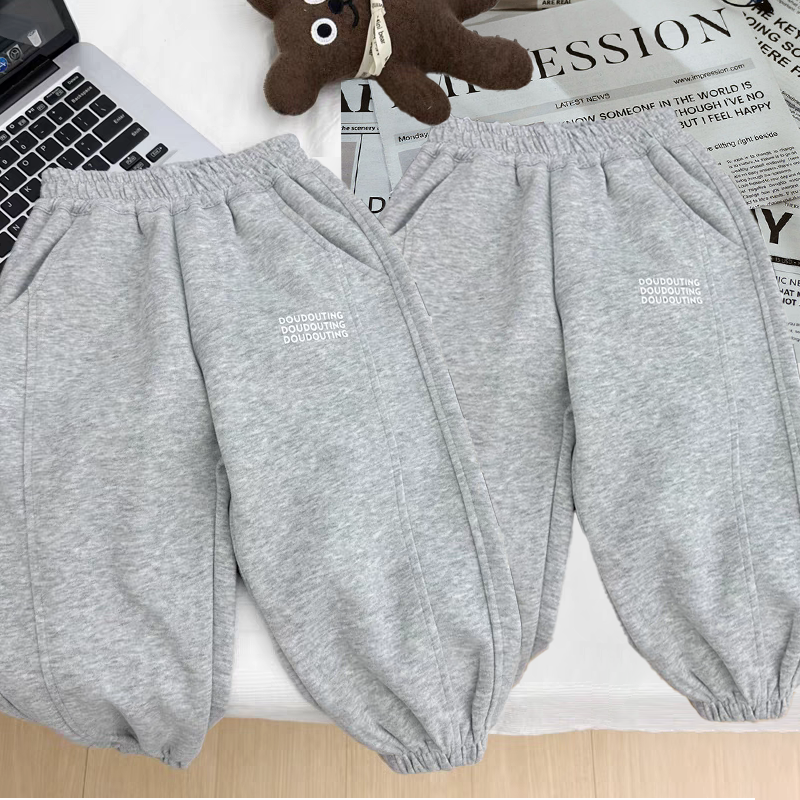 男童洋气裤子春秋新款儿童宝宝宽松时尚百搭显瘦休闲运动哈伦卫裤,淘宝优惠券,粉丝福利购,淘宝优惠卷