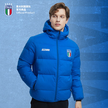 Official merchandise of the Italian national team) New blue cotton clothing easy for men and women in the same child clothing bread