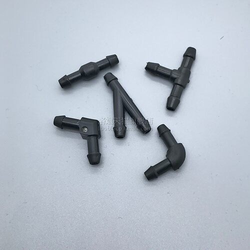 通用汽车雨刷喷水管接头雨刮玻璃水连接管三通直通Y通90度L型接头 - 图0