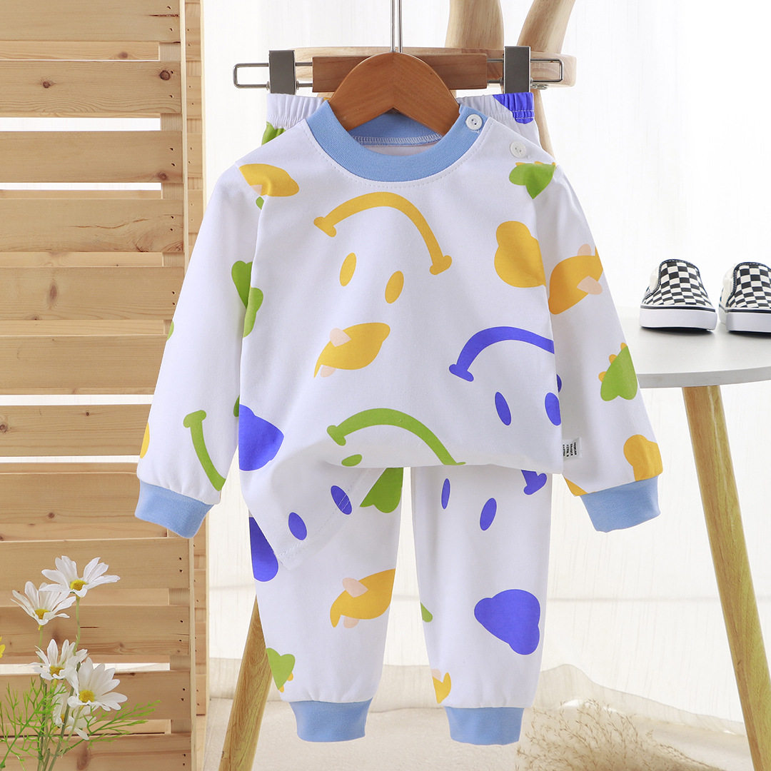 儿童纯棉套装春秋宝宝秋衣裤男女童冬季内衣打底衫婴儿睡衣家居服,淘宝优惠券,粉丝福利购,淘宝优惠卷