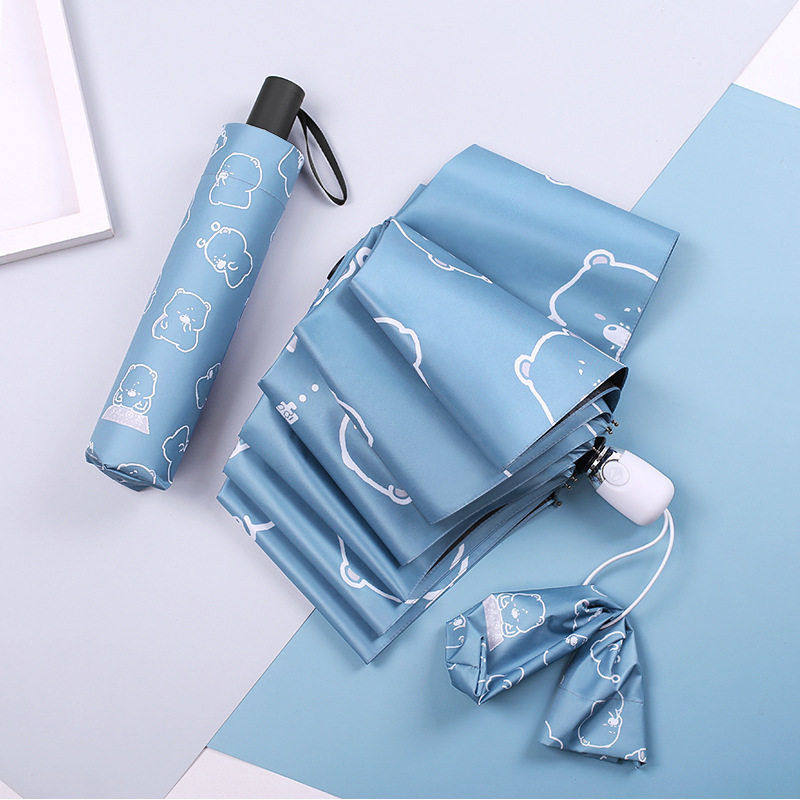 机器猫雨伞全自动黑胶防晒防紫外线遮阳伞学生女折叠两用晴雨伞,淘宝优惠券,粉丝福利购,淘宝优惠卷