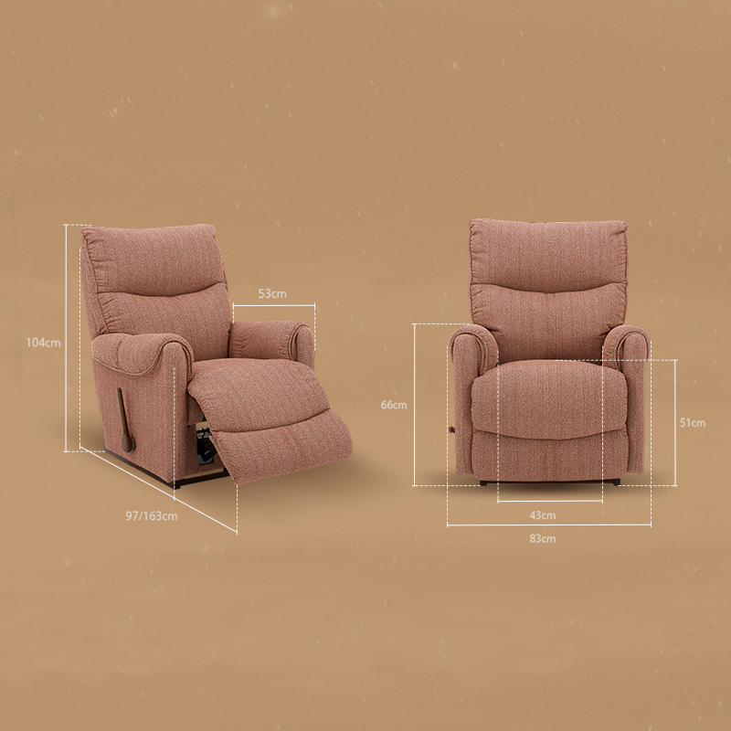 【新品】LAZBOY乐至宝功能布艺沙发阳台防晒进口懒人椅535睡美人,淘宝优惠券,粉丝福利购,淘宝优惠卷