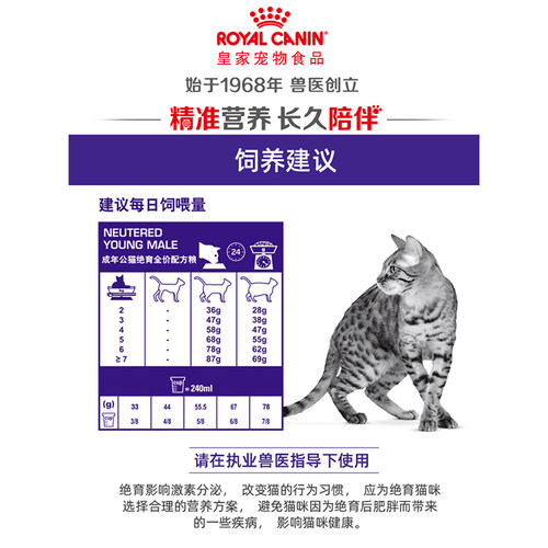 皇家猫粮成猫绝育全价配方粮NS35/1.5KG公母猫英短通用体重呵护粮 - 图2