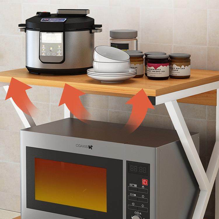 厨房置物架台面储物架双层烤箱微波炉架子桌面收纳架用品家用大全,淘宝优惠券,粉丝福利购,淘宝优惠卷