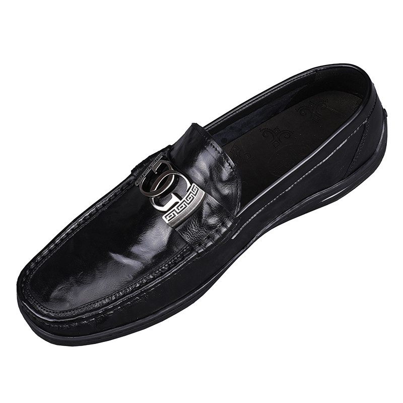 广州男鞋2024新款休闲皮鞋驾车鞋男一脚蹬豆豆鞋轻便时尚男士皮鞋,淘宝优惠券,粉丝福利购,淘宝优惠卷