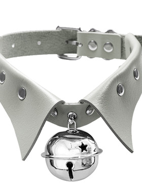 项圈项链欧美朋克风铃铛项链