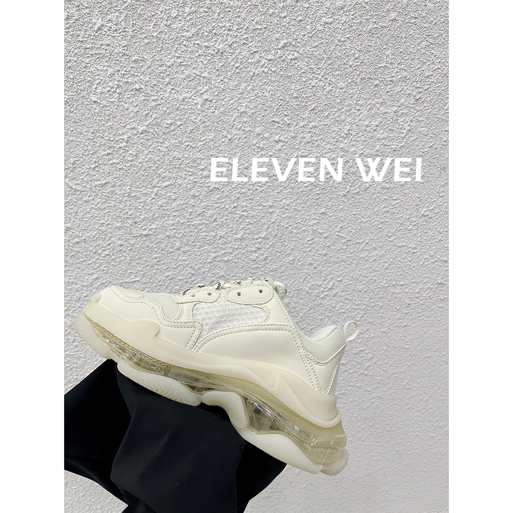 【专柜同款】一定要买它~炒鸡舒服~潮~厚底气垫情侣运动老爹鞋 - 图3