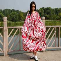 Swimming Change Clothing Hood Dressing Hood Outdoor Anti-Walking Light Bathing Sheltering in the Field Changing Clothes God Ware Seaside Portable Jane