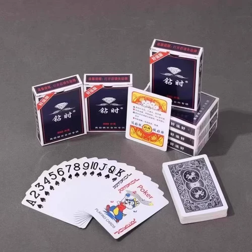 Закаленные игральные карты, оптовые продажи, увеличенная толщина, подходит для игры в карты и шахматы, воробей