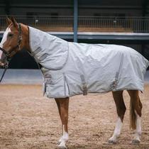 Winter plus cotton thickened windproof horseback riding training equipment Anti-cold racecourse horse stalwarts with neck-resistant and cold-resistant dwarf horses