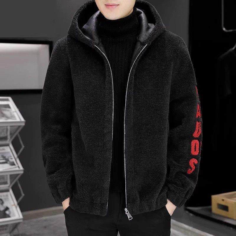 MAGICAL KUDOS潮牌高端羊羔绒外套男士春秋冬季加绒摇粒绒夹克,淘宝优惠券,粉丝福利购,淘宝优惠卷