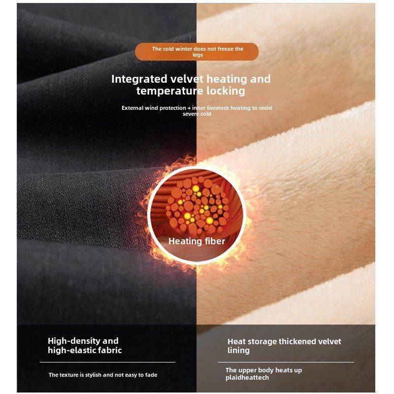 黑色加绒加厚牛仔裤女秋冬2025年新款高腰弹力铅笔紧身显瘦小脚裤,淘宝优惠券,粉丝福利购,淘宝优惠卷