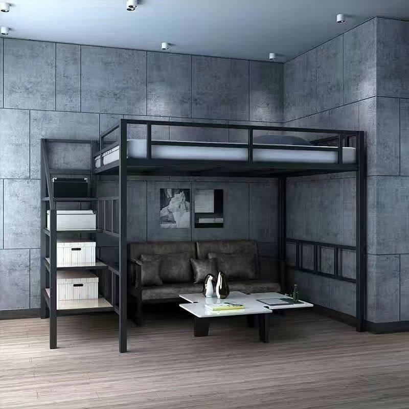 吊床上床下空高低床铁艺架床单上层成人小户型阁楼床多功能高架床,淘宝优惠券,粉丝福利购,淘宝优惠卷