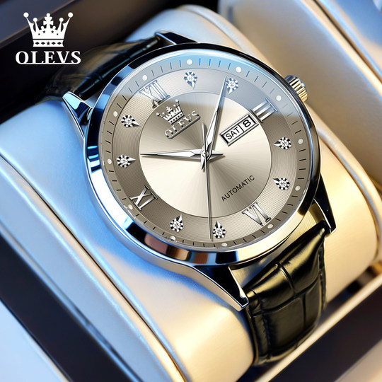 瑞士欧利时手表男2025新款机械表正品全自动时尚夜光高级品牌腕表