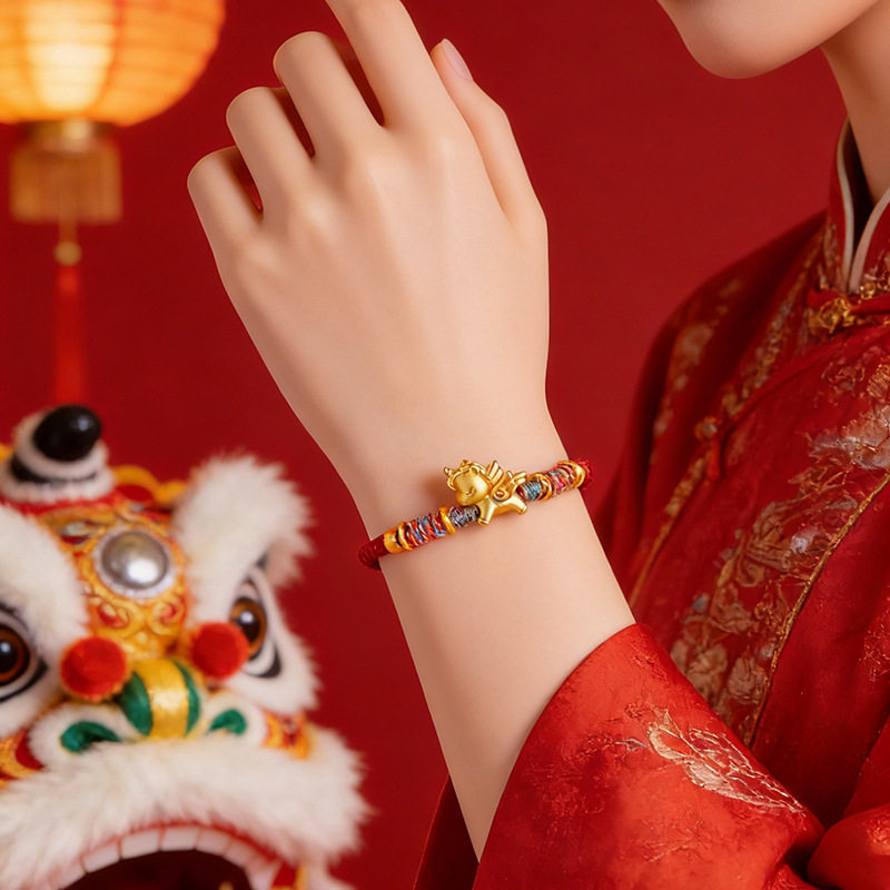 【普陀山】999足银马上有钱小马手绳2026新款马年本命年红绳手链,淘宝优惠券,粉丝福利购,淘宝优惠卷