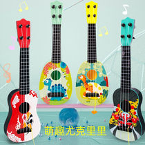 Upscale Mai Po Chong play childrens guitar Its toy can play simulation Yukri beginner musical instrument musical imitation