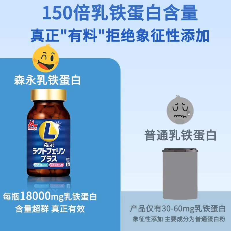 【自营】日本森永乳铁蛋白成人儿童 天猫国际自营全球超级店牛初乳