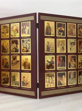 毛伟人桌面摆件传奇伟人毛爷爷摆件纪念摆台珍藏品 办公礼品188枚