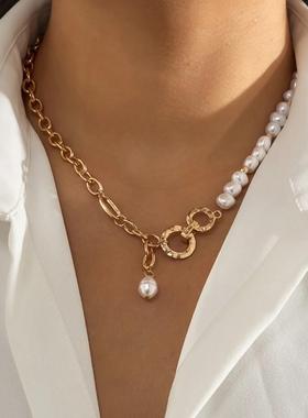 Necklace Jewelry Women Pearl Pearls for 项炼女高级设计感小众