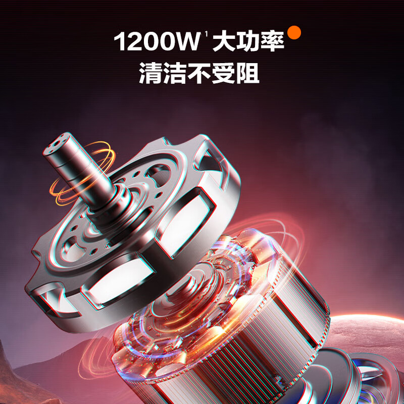 苏泊尔吸尘器家用大吸力功率地毯美缝专用工业强力小型桶式吸尘机