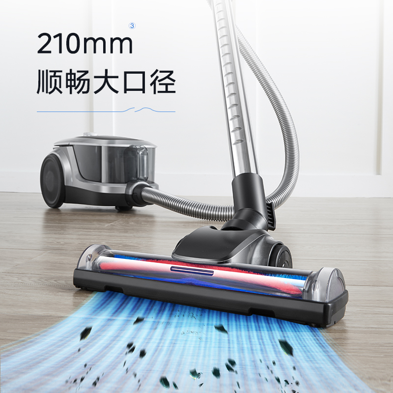 苏泊尔吸尘器家用小型大吸力宠物猫毛地毯强力美缝手持卧式吸尘机