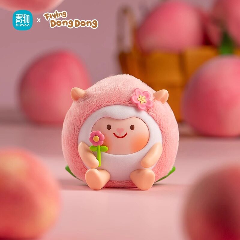 蛋仔派对手办蛋仔派对DongDong羊水果戳戳乐盲盒潮玩手办DIY拼装玩具女孩礼物
