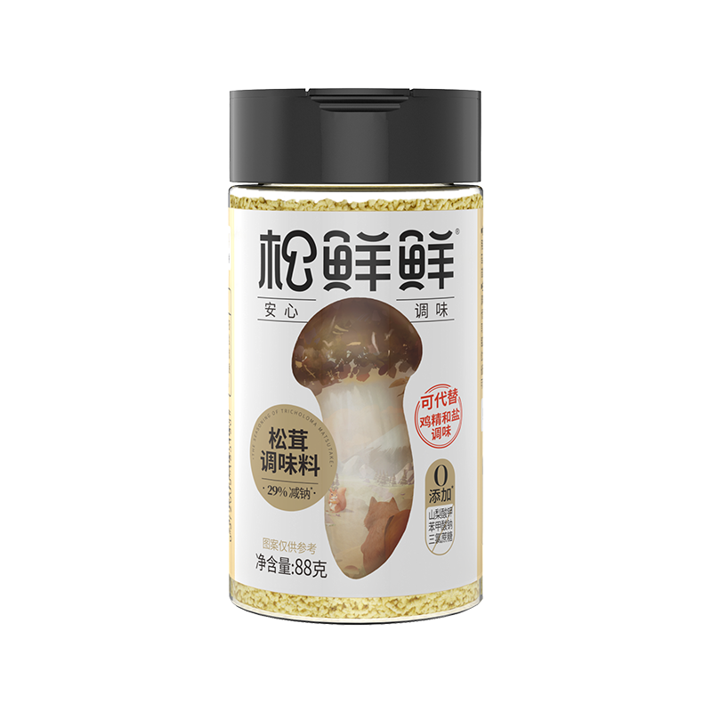 松鲜鲜松茸调味料88g*2代替鸡精味精盐凉拌炒菜煲汤提鲜-图3