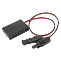 Solar panel folding bag Dual USB voltage-stabilized controller input 6V to 30V output voltage stabilized 5V charging junction box