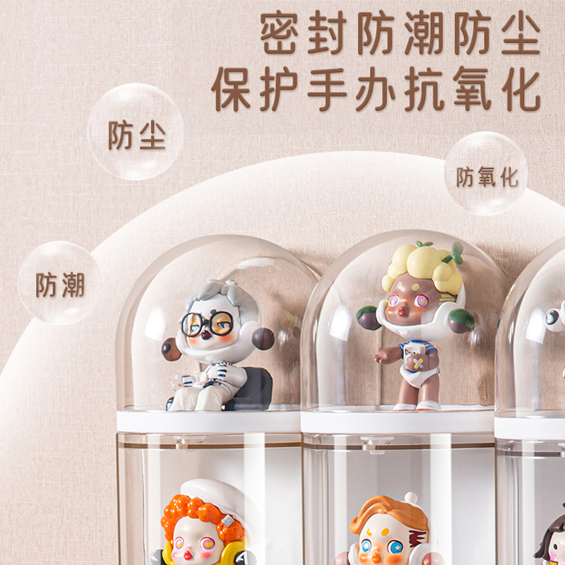 Tianmenglai figure storage box high transparency PET