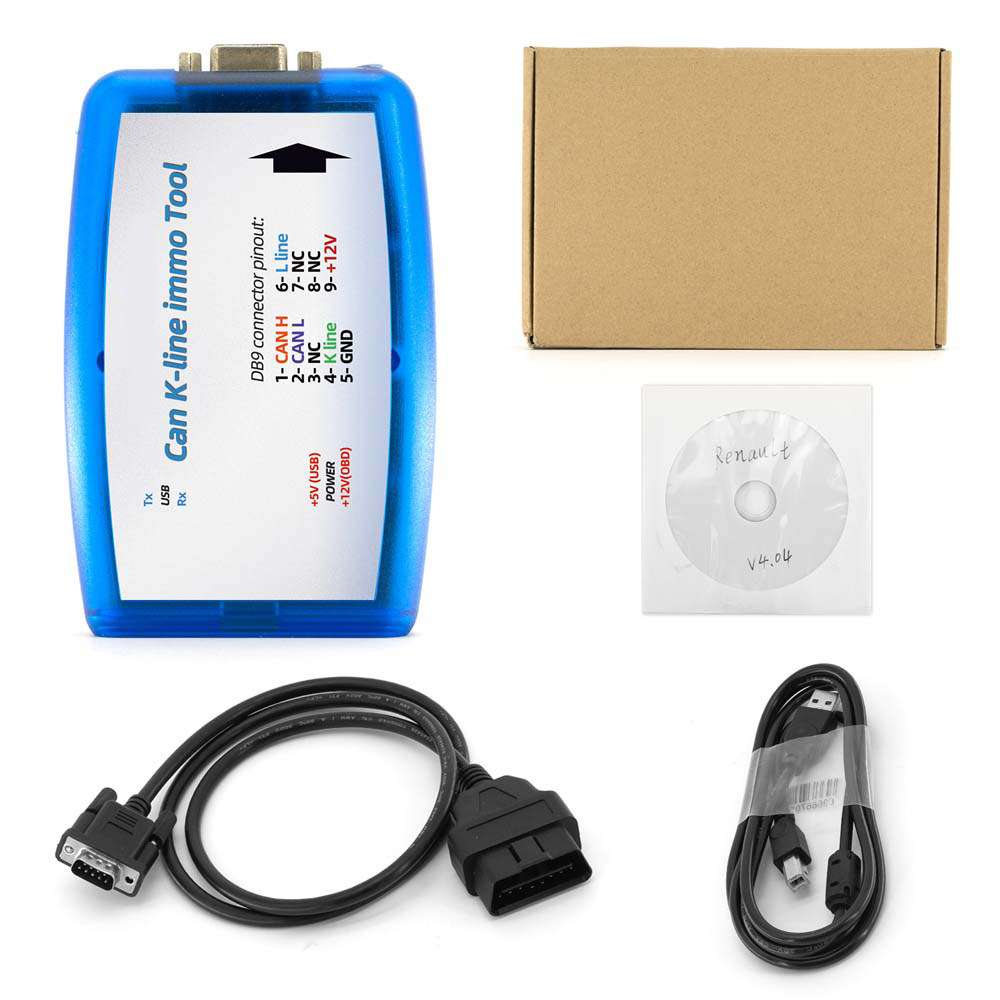 Renault CAN/K-line ECU Tool RENAULT IMMO TOOLS V4.09 - 图3