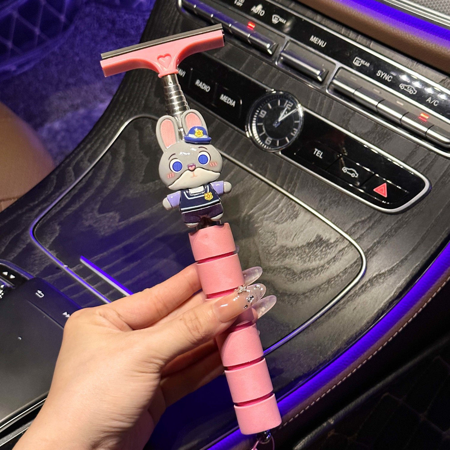 疯狂动物城汽车后视镜多功能伸缩刮水器雨刷器挡风玻璃清洁刮水板,淘宝优惠券,粉丝福利购,淘宝优惠卷