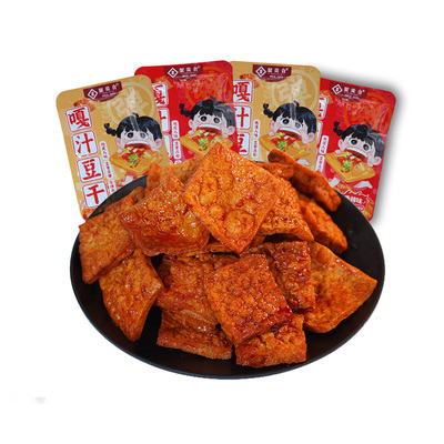 聚美合长沙香辣豆干50包