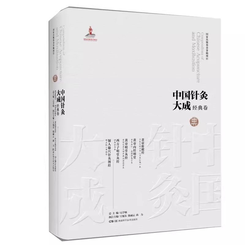 【书】中国针灸大成·经典卷（黄帝虾蟆经 黄帝内经明堂 帝堂灸经 西方子明堂灸经 铜石学敏王旭东湖南科学技术出版社书籍 - 图3