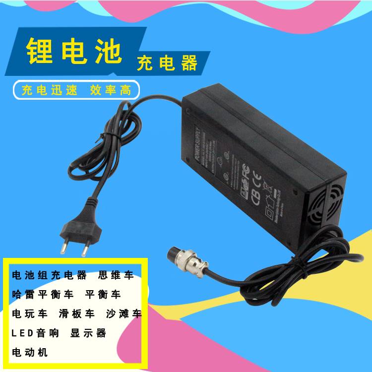 电动车锂电池充电器24V36V48V60V2A5A - 图1